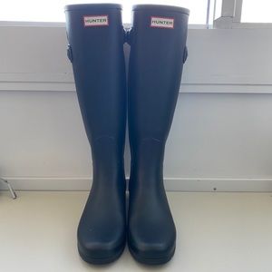 Hunter refined tall rain boots